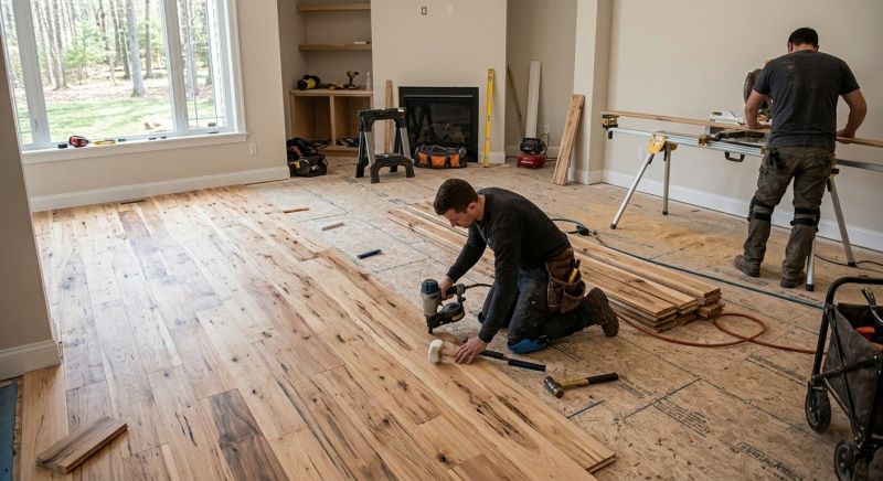 Hardwood Floor Installation in Austin, TX