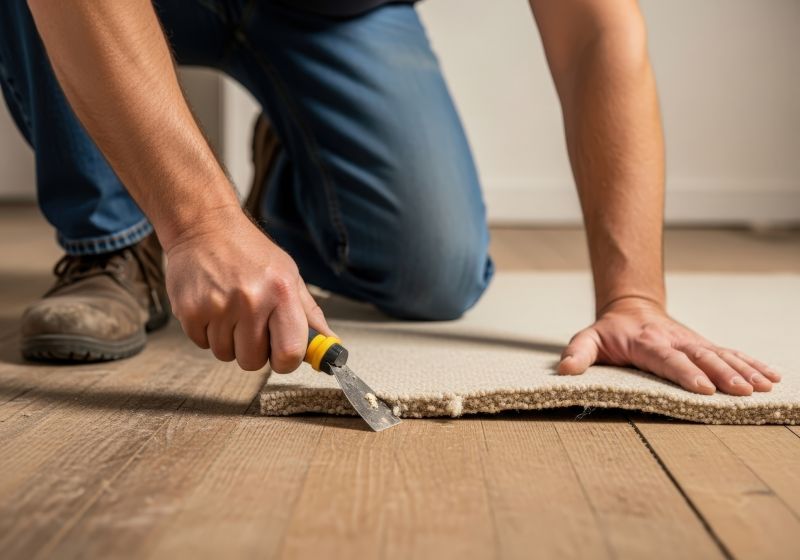 Stair Carpet Repair in Overland Park, KS